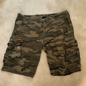 Men’s Cargo Camouflage Shorts